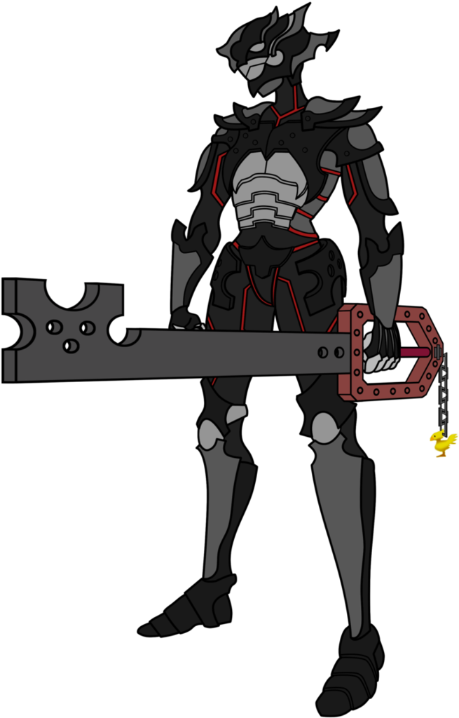 Metal Chocobo Keyblade Armor [updated] By Raighndraconus - Oc Keyblade ...